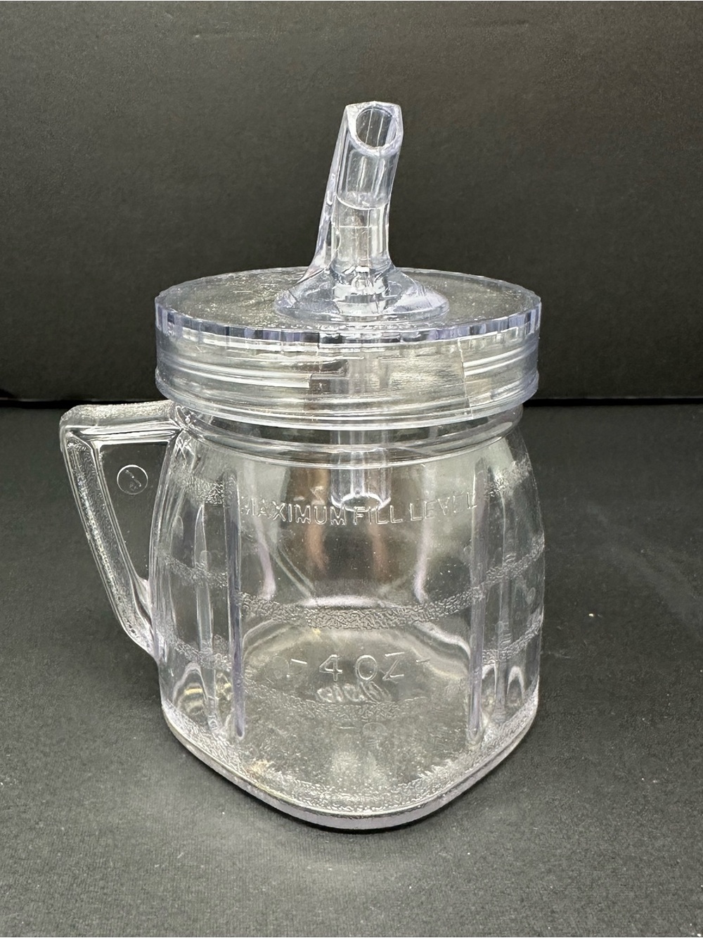 Vintage‎ Oster Plastic Mini Blender Attachment with Pour Spout Lid A1